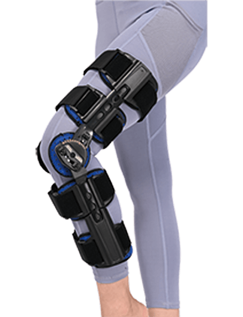 TY-402 Adjustable ROM Hinge fixed knee brace